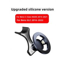 TEEQ Autotelefonhalter für Mercedes Benz C-Klasse W205 2015 2016 2017–2021 GLC 2019 2020 2021 2022 Feste Halterung Mobiler Ständer