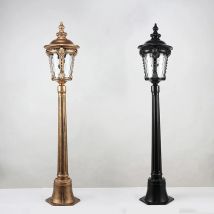 Wasserdichte Rasen lampe Villa im europäischen Stil im Freien Innenhof Straßen beleuchtung Landschafts bereich Garten Landschaft Licht