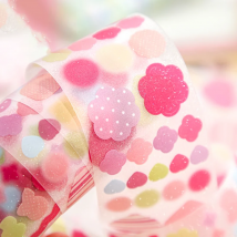 Mr. Paper Sweetheart Memo Glitter Foil Full Die-Cut Tape 200cm Washi Tape Roll Planner & Journal Background Border Decorations