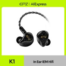 Auricolari EPZ K1 Wired HIFI 1DD + 1BA Auricolari IEM In Ear Monitor 0,78 Auricolari con cavo staccabile a 2 pin