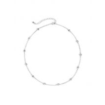 Zircon Chain Necklace Dainty Choker Necklace Adjustable Collar Choker for Women Jewelry Gifts
