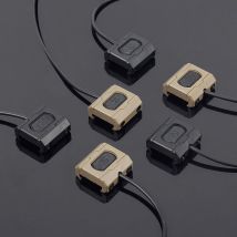 Tactical Remote Dual Pressure Switch Modbutton for Surefire M300 M600 WeaponLight Airsoft DBAL PEQ15 Fit M-Lok Picatinny Rail