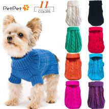 Haustier-Hundepullover, Winter-Haustierkleidung für kleine Hunde, warmer Pullover, Mantel, Outfit für Katzen, Kleidung, wollige, weiche Hunde-T-Shirt-Jacke