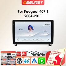Android Auto-Multimedia für Peugeot 407 cc SW 407CC 2004-2011 Radio GPS Autoradio Audio mit Snapdragon 6115 Head Unit Carplay