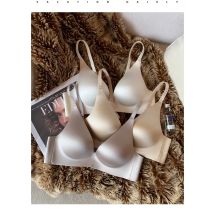 Push-Up-Dessous-Set für Damen, nahtloser Satin-Body, kabellose Unterstützung, Anti-Durchhängen, kleine Brust, S-XL, sexy Teddie BANERDANNI 32–38