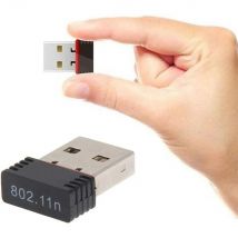Mini adapter WiFi bez sterowników, odbiornik sygnału sieciowego USB Plug-and-Play do komputerów stacjonarnych - wygodne i szybkie połączenie.