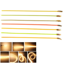 LED Filament Flexible Edison Bulb Lamp Parts 80/110/128/190/300mm Positive Negative Same End DIY  Diode Filament Decor Lamp