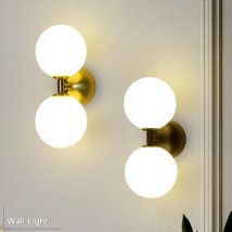 Lampada da parete moderna decorativa per camera a LED con lampadina G9 Lampada da parete 12W per camera da letto Comodino Scale Specchio del corridoio per la casa