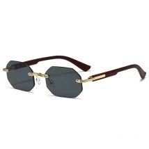 New Vintage Elliptical Sunglasses Women Men Polygon Sun Glasses Female Oval Eyewear Sunglasses for Male Female Eyeglasses