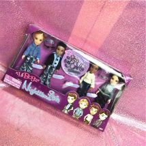 12cm Mini original schöne Bratpuppe Nacht Stil Bratzillaz Puppe mit Zubehör coole Junge Puppe Spielzeug