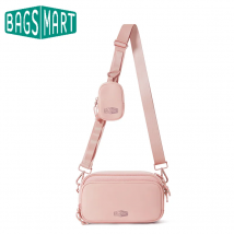 BAGSMART Travel Shoulder Bag Workout Casual Hands-free Wallets Cross Boby Belt Bag For Women Men's Fanny Packs