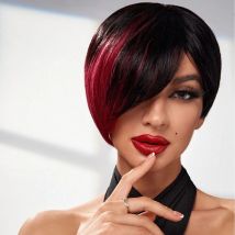 Lolely Dream Short Pixie Cut 100% Echthaar Perücken volle maschinell hergestellte Perücke aus glattem Haar, erschwing liche Preis Perücken für den täglichen Gebrauch