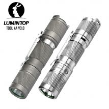 EDC Outdoor-Laterne, Titan, Camping-LED-Taschenlampe, wiederaufladbare Lampe, Selbstverteidigungsbeleuchtung, 900 Lumen, Angellampe, TOOL AA 3.0