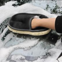 Mikrofaser Auto Waschen Handschuhe Weiche Wolle Reinigung Werkzeuge Innen Außen Oberflächen Auto Detaillierung Reinigung Handtuch Auto Zubehör
