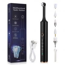 Lucidatrice elettrica per denti spazzolino girevole ablatore dentale placca rimozione tartaro detergente per pietre dentali sbiancante per denti