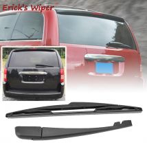 Erick's Wiper 14 "Kit set spazzole e braccio tergicristallo posteriore per Chrysler Town & Country 5 V 2008 - 2016 Parabrezza Parabrezza Lunotto posteriore