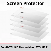 5 Stück Kratzfeste Schutzfolie für Anycubic Photon Mono M7 Pro/M7 - Zubehör für Harz-LCD-3D-Drucker