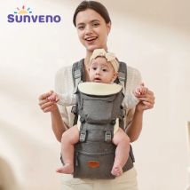 Sunveno Marsupio ergonomico per bambini Canguro per bambini Sedile per anca Porta bebè Sling Wrap Zaini Attrezzatura per attività da viaggio per bambini