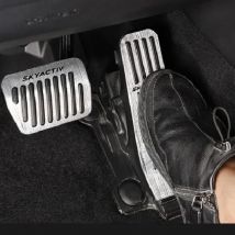 Aluminiumlegierung Auto-Gaspedal Bremspedal Fußstützenabdeckung Zubehör 2019~2024 BP CX30 CX50 CX60 MX30 für Mazda 3