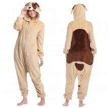 Anime erwachsene Bulldogge Cosplay Halloween Kostüme Hund Onesies Nachthemd Weihnachten Karneval lustige Pyjamas Kigurumi