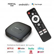 Global Version Mortal T1 Smart Streaming Media Player TV Box Bluetooth Google Assistant Android13 AllwinnerH313 2.4G&5G Wifi 4K