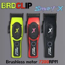 BRDCLIP-cortadora de pelo eléctrica profesional BRD 8198, Motor sin escobillas, hoja DLC de 7200RPM, máquina de barbería de 3200mAh