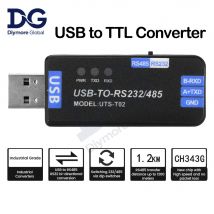 USB to TTL Converter Communication Module USB to RS485/RS232 Bidirectional Half Duplex TTL Serial Converter