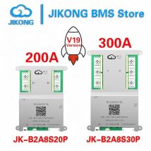 jkbms V19 JK-B2A8S20P RS485 CAN HEAT 200A 300A 4S 8S 12V 24V akumulator z aktywnym równoważeniem ładunku 2A Li-ion LiFePO4 LTO