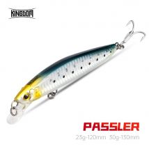 Kingdom Sea Fishing Lures Jerkbaits Minnow Saltwater 120mm 23g 130mm 30g Floating Artificial Bait Good Action Wobblers Hard Lure