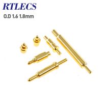 5/20 Stück Außendurchmesser 1,6 1,7 1,8 mm Federbelasteter Pogo-Pin-Steckverbinder Diskreter Pogopin-Fingerkappensensor Strommesssonde