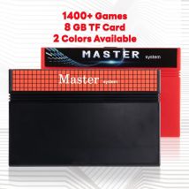 Master System 1400 in 1  Game Cartridge for USA EUR SEGA With 8GB TF Card  Master System Game Console Card