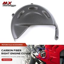 Moto In Fibra di Carbonio Dry Frizione Copertura Destra Protezione Della Cassa Del Motore Per DUCATI Panigale V4 V4S V4R Streetfighter Multistrada V4