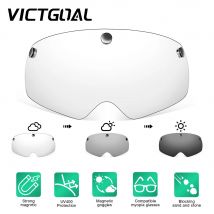 VICTGOAL Kask rowerowy Soczewka fotochromowa Soczewki magnetyczne Rowerowe okulary spolaryzowane UV400 Okulary sportowe MTB Akcesoria do rowerów szosowych dla mężczyzn