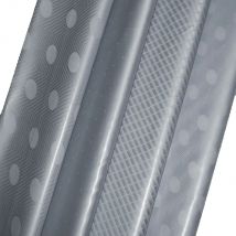 160CM Austria Quality Bazin Riche Fabric Grey Color Guinea Brocade Soft 100% Cotton With Strong Fragrance FEITEX