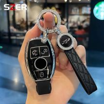 TPU Auto Schlüssel Fall Abdeckung Shell Zubehör für Mercedes Benz A B C E GL S GLA GLK CLS Klasse AMG W204 W205 W212 W463 W176 Schlüsselbund