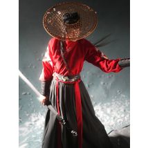 2024 Chinese Robe Ancient Knight Hanfu Men Women Aldult Kimono Swordsman Hanfu Traditional Vintage Ethnic Cosplay Dance Costume