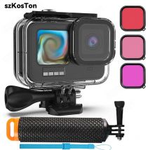 60M Waterproof Housing For GoPro Hero 13 12 11 10 9 Black Case Diving Protective Underwater Dive Cover For Go Pro 13 Accessories