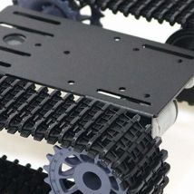 L68ASmart Tank Car Chassis Raupenroboterplattform mit Dual DC 12V Motor für DIY für Arduino T101-P/TP101