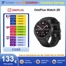 Nowy OnePlus Watch 2R w wersji globalnej Inteligentny zegarek 1,43” AMOLED Chipset Snapdragon W5