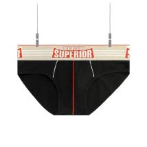 Herrenunterwäsche, modische Low-Rise-Baumwoll-Slips, Sport-Fitness, verschleißfeste Beine, dreieckige Hose BS842.