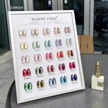 DannyColl 9D Cat Eye Gel Polish Set With Color Card Magnetic Gel Nail Set Luxury Soak Off UV LED Nail vernis semi permanent 15ml