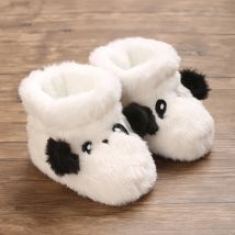 NEUE Winter Neugeborenen Baby Schuhe Jungen & Mädchen Warme Baumwolle Schnee Stiefel Mode Niedlichen Cartoon PlushSoft Sohle Bequeme Schuhe