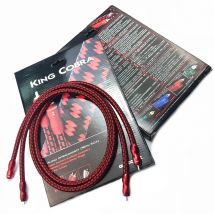 Hifi König Cobra Silber-überzug RCA Stecker PSC Interconnect HiFi Audio Kabel