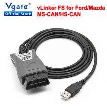 Vgate vLinker FS ELM327 dla Ford FORScan HS/MS-CAN ELM 327 OBD 2 OBD2 skaner diagnostyczny samochodu