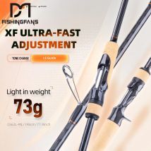FISHINGFANS KUAISHA ML M MH AA CORK HANDLE 4 AXIS TORAY CROSS CARBON SPINNING CASTING SEA BOAT BASS CRAPPIE FISHING ROD