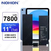 Nohon 7800mAh Batteria Tablet per iPad Pro 11 pollici (2018) A1980 A2013 A1934 A1979 Sostituzione Bateria Batarya