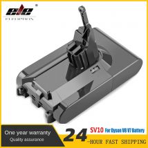 Batteria sostitutiva agli ioni di litio SV10 5000mAh 21,6V per batteria Dyson V8 V7 Batteria assoluta/luffy/animale/aspirapolvere e 4.0mAh
