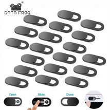Daten Frosch Kunststoff Webcam Abdeckung, Schutz linse, Datenschutz Aufkleber für iPhone iPad, Shutter Magnet Slider, PC, MacBook