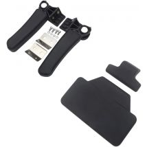 Motorrad Rückenlehne Zurück Pad Satteltasche Stamm Aufkleber + Aluminium Hinten Box Passagier Armlehne Für BMW R1200 GS F800GS G310GS F650