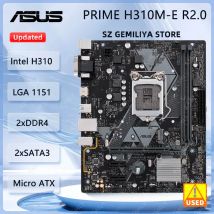 ASUS PRIME H310M-E R2.0 Motherboard Intel H310 LGA 1151 DDR4 32G Micro ATX support Core i3-8100 i5-8400 i5-9400 i7-9700 i3-9300
